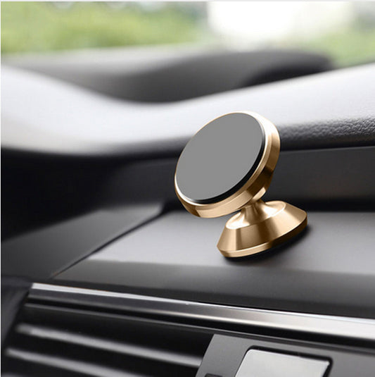 New Magnetic Suction Air Outlet Bracket Car Air Conditioner Magnetic Iron Air Outlet Mobile Phone Accessories Prism Bracket