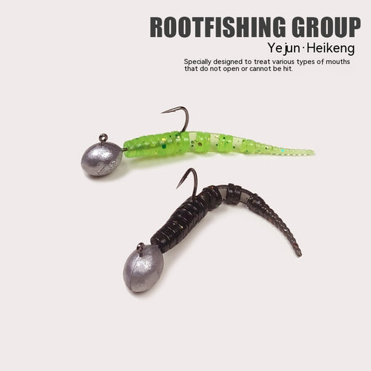 Microtuberous Pintail Maggot Small Root Fishing Soft Bait