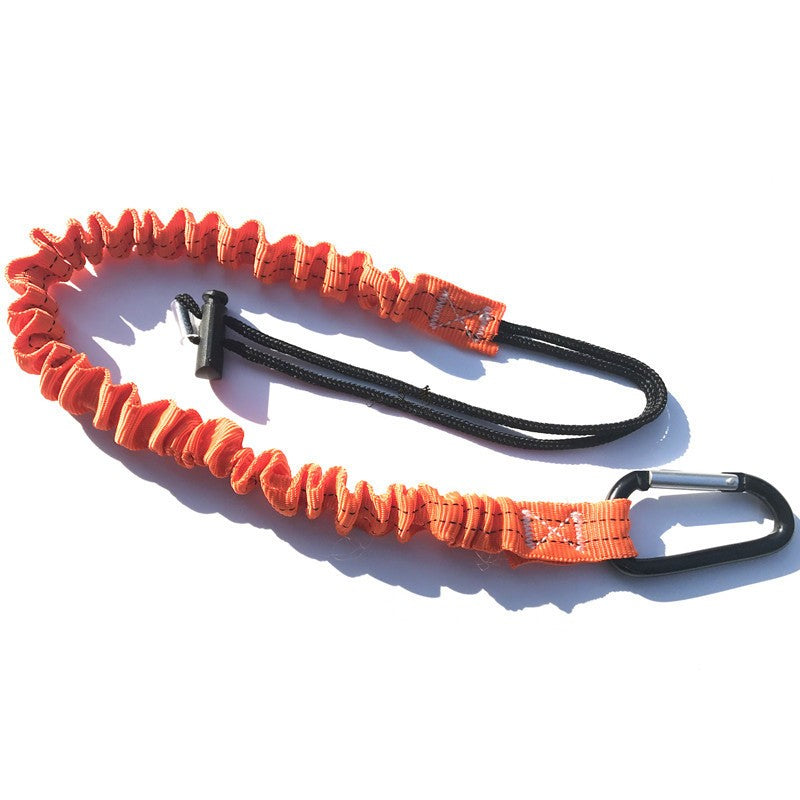 Fall Protection Tool Connecting For Fishing Rod Elastic Anti-separation Rope