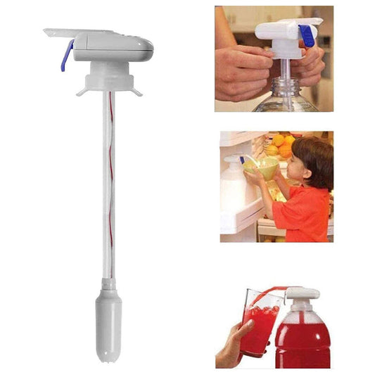Useful Portable Electric Automatic Water Fountain Milk Drink Beverage Dispenser Spill Proof Magic Tap Kitchen Gadgets
