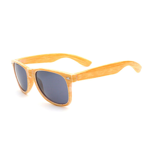 Wood Grain Rice Nail Sunglasses Fashion Retro Bamboo Sunglasses