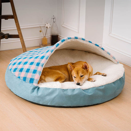 Plush Dog Nest Cat Bed Plush Dog Universal